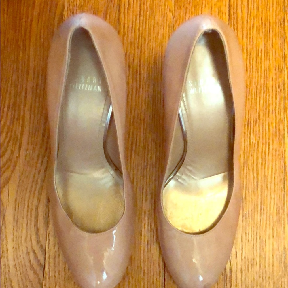 Stuart Weitzman Nude Pumps
